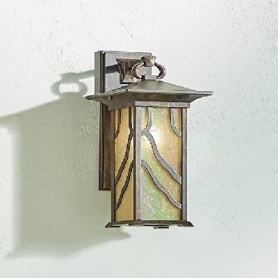 Elstead Lighting Quintiesse QN-MORRIS-L - Външна стенна лампа MORRIS L 1xE27/60W/230V IP44 бронзова (ED1089)