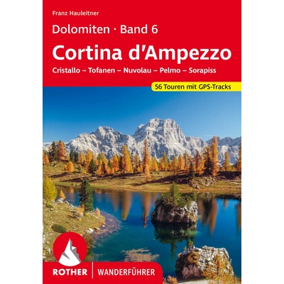 Rother Dolomiten 6-Rund um Cortina d'Ampezzo německy WF (Dolo