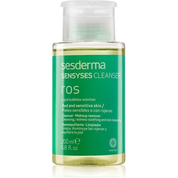 Sesderma Sensyses Cleanser Ros лосион за почистване на фон дьо тен за дехидрaтирана и увредена кожа 200ml