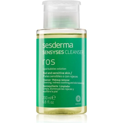 Sesderma Sensyses Cleanser Ros лосион за почистване на фон дьо тен за дехидрaтирана и увредена кожа 200ml