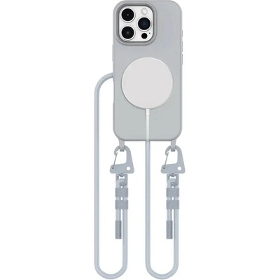 Tech-Protect Калъф Tech-Protect MagNecklace MagSafe с въже за iPhone 16 Pro - сив (5906302311958)