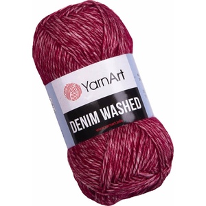 YARNART Denim Washed 918 Dark Pink Плетива прежда (Denim Washed 918)