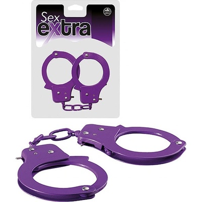 Sex Extra kovové putá fialová