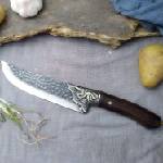 Dragon Кухненски нож Dragon - Chef / Кафяв KP13958