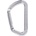 AustriAlpin Карабинер за екипировка Austrialpin Accessory Aluminium Snap Hook Gear carabiner - Polished - размер One Size (324-0024-0211)