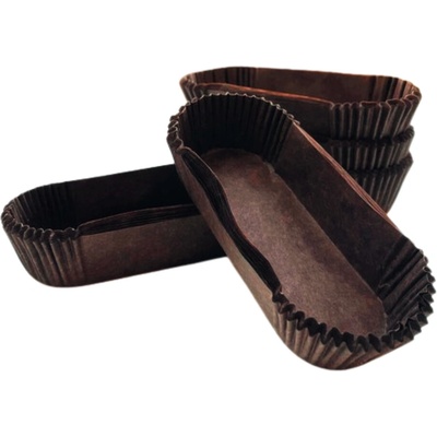 Monteverdi Košíčky Eclair hnědé 40x105x25 mm 1000 ks