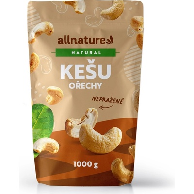 Allnature Kešu jádra 1 kg – Sleviste.cz
