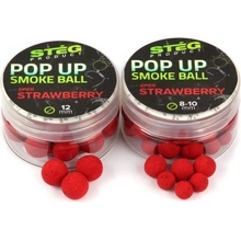 Stég Pop-Up Smoke Ball 12 mm 10 g Strawberry