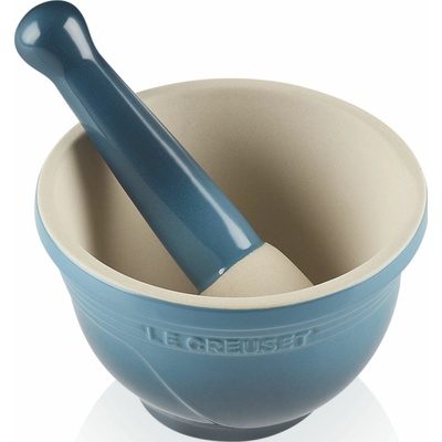 Le Creuset Mažiar s tĺčikom 11 cm, DEEP TEAL, kamenina