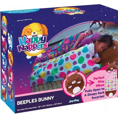 Happy Nappers Spací pytel Hnědý Králíček Beeples