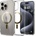 Spigen Magsafe Противоударен Калъф за iPhone 15 Pro Max, Spigen Ultra Hybrid Case, Златист (ACS06579)