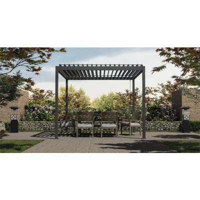 Mirador Classic 8,8 x 8,8 cm, rozmery 3 x 3,6 m, antracitová – podobná RAL 7015