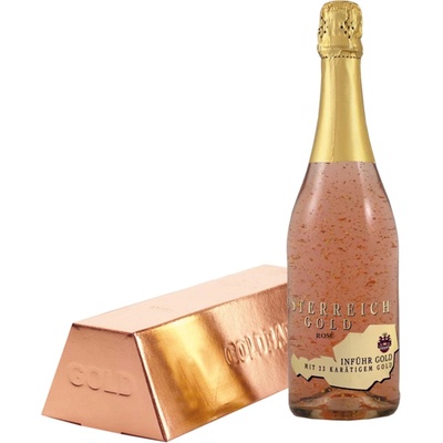 Österreich Gold Rosé 23k 9,5% 0,75 l (karton)