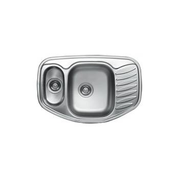 Image 1 of Kromevye Алпака мивка за кухня неръждаема 50 х 77 см ex171