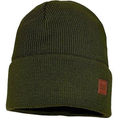 maximo Детска зимна шапка (beanie) Maximo Kid's Beanie mit Umschlag Beanie - Dunkelkhaki - размер 51-53 cm (204-9211-0412)