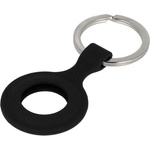  Силиконов ключодържател за Apple AirTag - Tel Silicone Keyring (черен)
