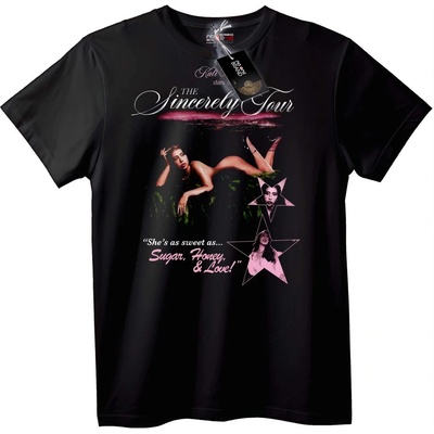 NOONEBRAND Тениска Sincerely Tour - M, Black