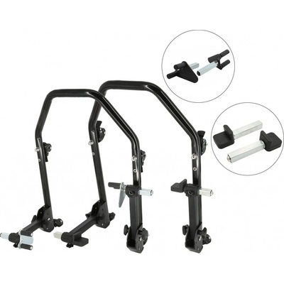 Sefis D20U sklopný pojazdný moto stojan predný a zadný set - vidle / packy