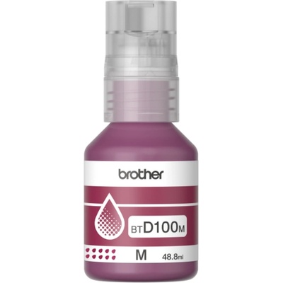 Brother Консуматив Brother BT-D100M, Magenta, 48.8ml, 5000 страници - BTD100M (BTD100M)