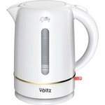 Voltz Електрическа кана Oliver Voltz Daisy OV51230W, 2200W, 1.7 л, Автоматично изключване, Бял (55OV51230W) - topmarket Електрически кани