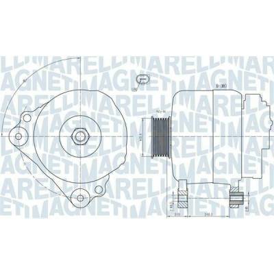 generátor MAGNETI MARELLI 063731992010