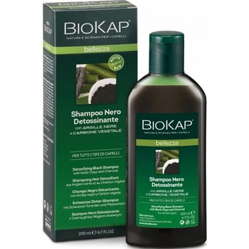Biokap Bellezza Detoxikačný čierny šampón 200 ml