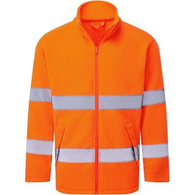 Portwest ES250 ES1 Essential Hi-Vis Fleece mikina oranžová
