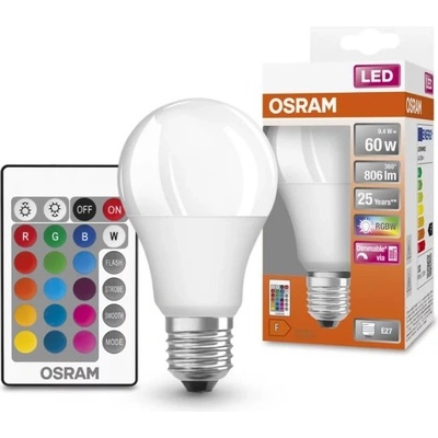 OSRAM Osr rgb cla60 9w/e27 С ДИСТАНЦИОННО (m103203)