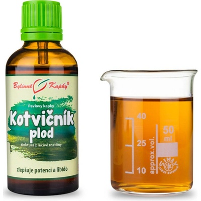 Kotvičník zemný plod tinktúra 50 ml