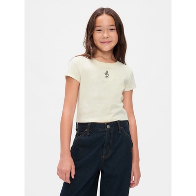 Gap × Disney detské tričko Béžová