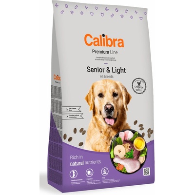 Calibra Dog Premium Line Senior&Light 3 kg NEW