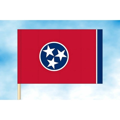 LIBEA, s.r.o. Tennessee vlajka Rozměr: 30×45 cm, Uchycení: Návlek na žerď