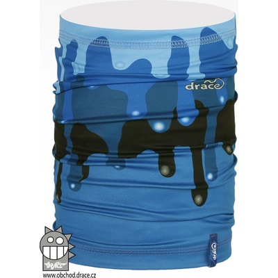 Dráče multifunkčný nákrčník Dráča vzor 63 modrá