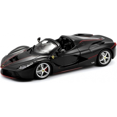 Bburago Ferrari LaFerrari Aperta metalíza BB18 26022B černá 1:24