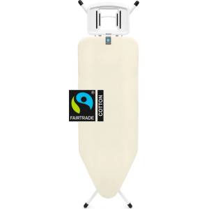 Brabantia Маса за гладене Brabantia C 124x45cm с масивна поставка за ютия, Ecru (1009445)
