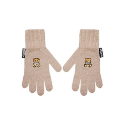 Moschino Дамски ръкавици 65162 m2097 Бежов (65162 m2097)
