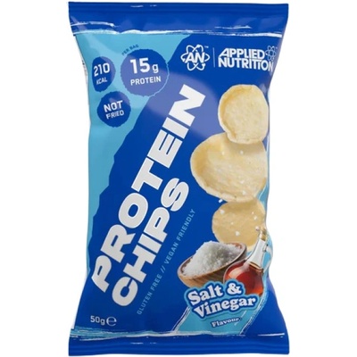 Applied Nutrition Protein Chips | with 15 g of Protein per Pack [50 грама] Сол с оцет