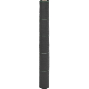 vidaXL Мембрана против плевели, черна, 1x50 м, PP (4005216)
