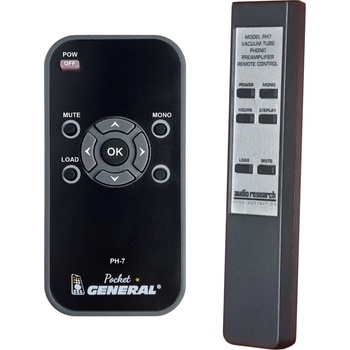 GENERAL Audio research ph-7 - дистанционно управление дубликат (ph-7)