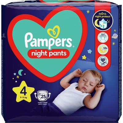 Pampers Night Pants 4 100 Ks