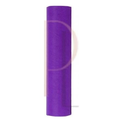 Paris Dekorace Tyl v roli, fialová, 15cm/23m