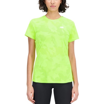 New Balance Тениска New Balance Q Speed Jacquard Short Sleeve Жълт Velikost M