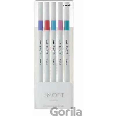 EMOTT fine liner sada CANDY 5 ks - OFFICE LINE