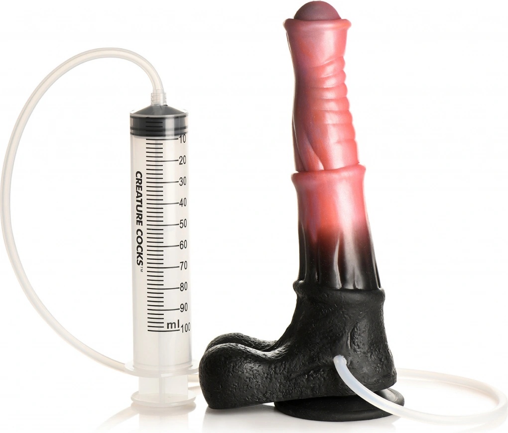 Creature Cocks Centaur Explosion Squirting Silicone Dildo