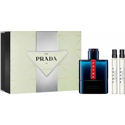 Prada Luna Rossa Ocean Darčeková sada pánska EDT 100 ml a miniaturka pánska EDT 2 x 10 ml