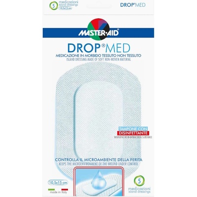 Master Aid Pietrasanta Pharma DROP Med 5 ks 10,5 x 15 cm