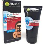 Garnier Skin Naturals Pure Active Charcoal Anti-Blackhead Peel-Off - Черна отлепяща се маска за лице с активен въглен от серията "Pure Active" 50мл