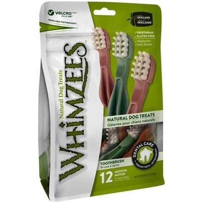 WHIMZEES дентална четка за зъби M 30 г/12 бр