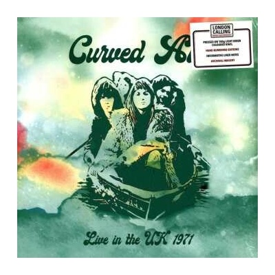Curved Air - Live In The Uk 1971 (180g Light Green Vinyl) LP
