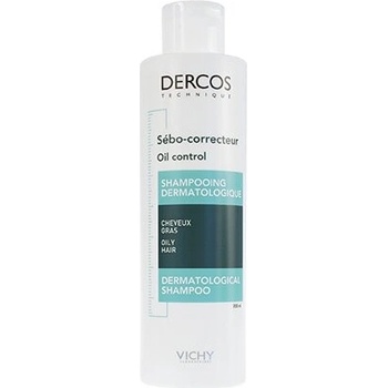 Vichy Dercos Technique Oil Control šampon pro mastné vlasy 200 ml